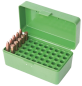Preview: MTM Box .22 Hornet Grün 50 Stück