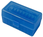 Preview: MTM Box .22-250 Rem Blau 50 Stück