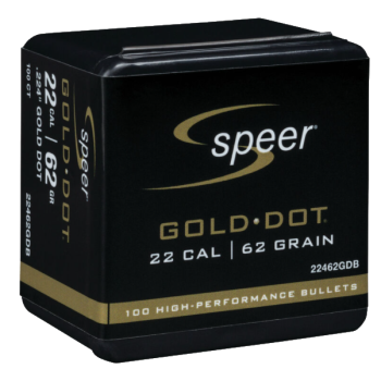 Speer Gold Dot .224 Diameter 62gr