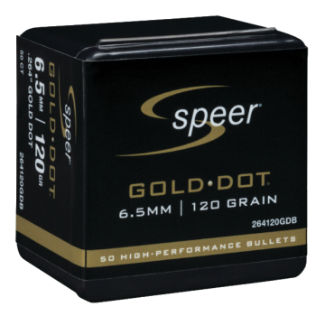 Speer Gold Dot .264 Diameter 120gr