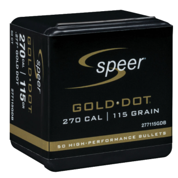 Speer .277 Gold Dot 115gr