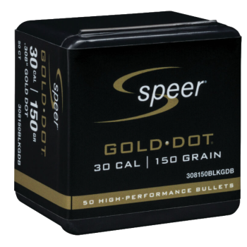 Speer Gold Dot .308 BLK Diameter 150gr