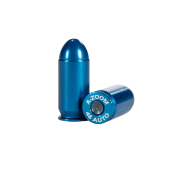 A-Zoom .45 ACP Pufferpatrone Blau 10 Stück