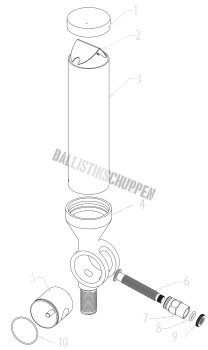 Ersatzteil Nr. 9 Pulverfüller Standard