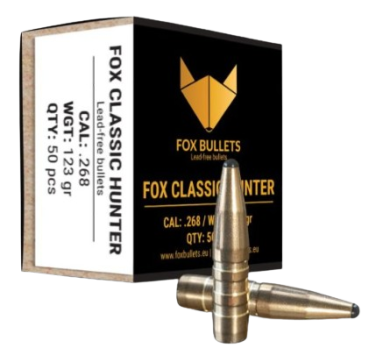 FOX .268 Classic Hunter 123 gr 50 Stück