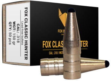 FOX .318 Classic Hunter 150 gr 50 Stück
