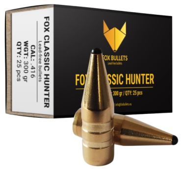 FOX .416 Classic Hunter 300 gr 25 Stück