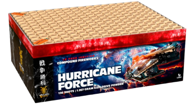 Yakuza HURRICANE FORCE 192 Schuss Batterie