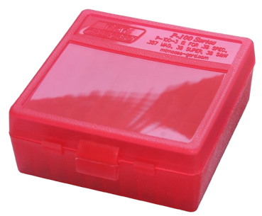 MTM Box .38/.357 Mag Rot 100 Stück