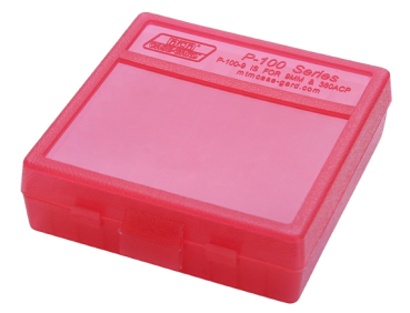 MTM Box 9mm/.32S&W Rot 100 Stück