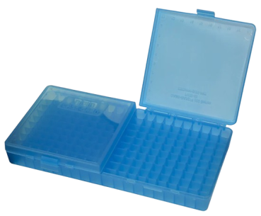 MTM Box .40 S&W/.45 ACP Blau 200 Stück