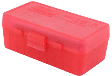 MTM Box .38/.357 Mag Rot 50 Stück