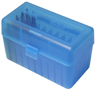 MTM Box .260 Rem./.300 Win Mag Blau 50 Stück