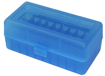 MTM Box .270 WSSM/.500 S&W Blau 50 Stück