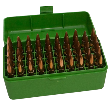 MTM Box .22-250 Rem Grün 50 Stück