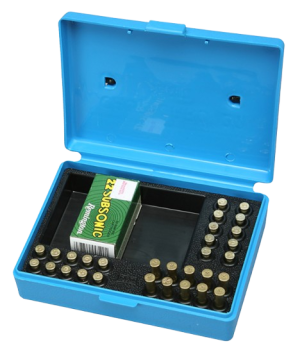 MTM Box .22 LR Blau 30 Patronen