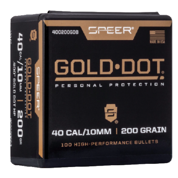 Speer .400 Gold Dot 200gr