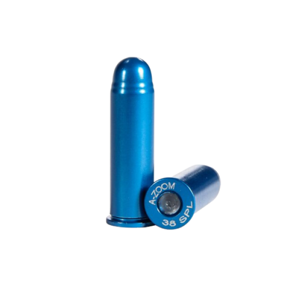 A-Zoom .38 Special Pufferpatrone Blau 12 Stück