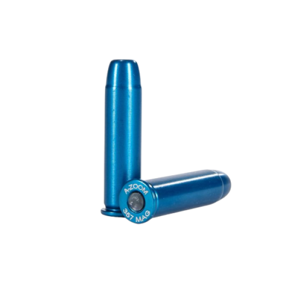 A-Zoom .357 Magnum Pufferpatrone Blau 12 Stück