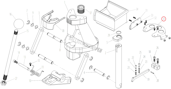 Ersatzteil Nr. 30 Iron Presse