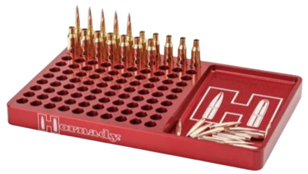 Hornady Aluminium Ladebrett Rot