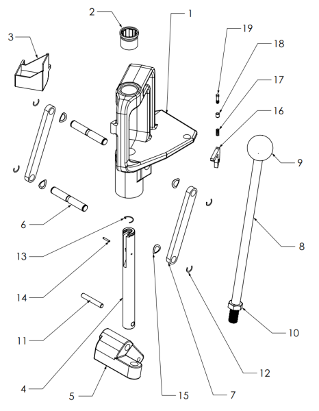 Hornady Ersatzteile Classic Presse