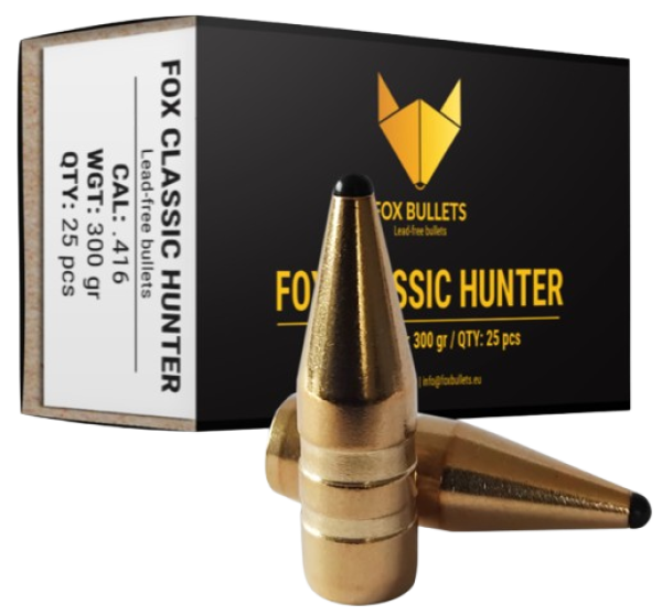 FOX .416 Classic Hunter 300 gr 25 Stück