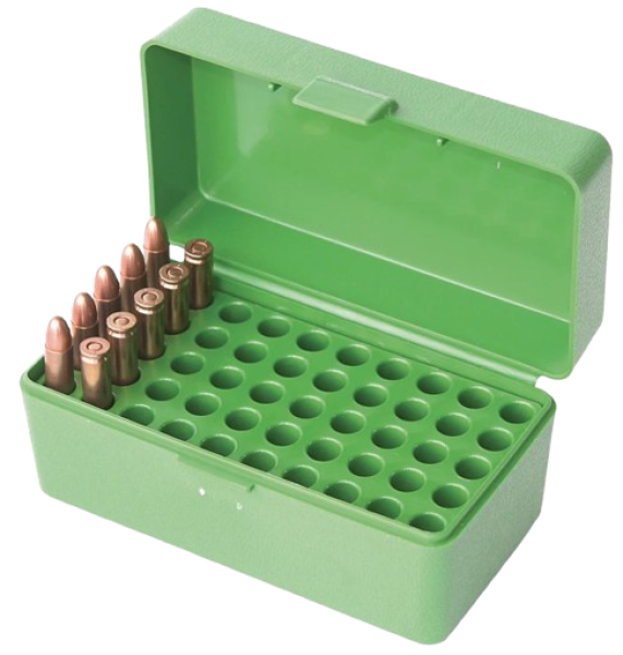 MTM Box .22 Hornet Grün 50 Stück