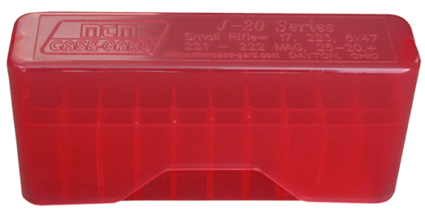 MTM Box Stülpdeckel .223 Rem. Rot 20 Stück