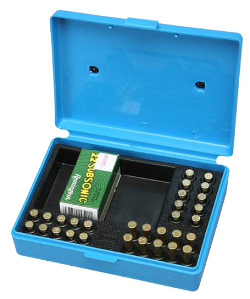 MTM Box .22 LR Blau 30 Patronen