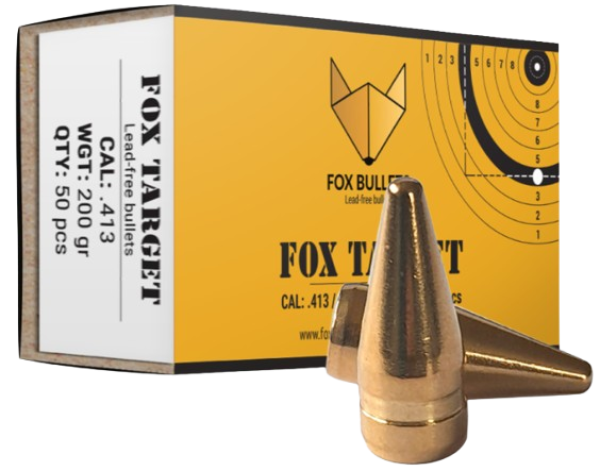 FOX .413 Target 200 gr 50 Stück