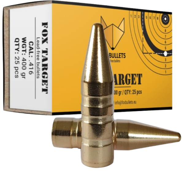 FOX .416 Target 400 gr 25 Stück